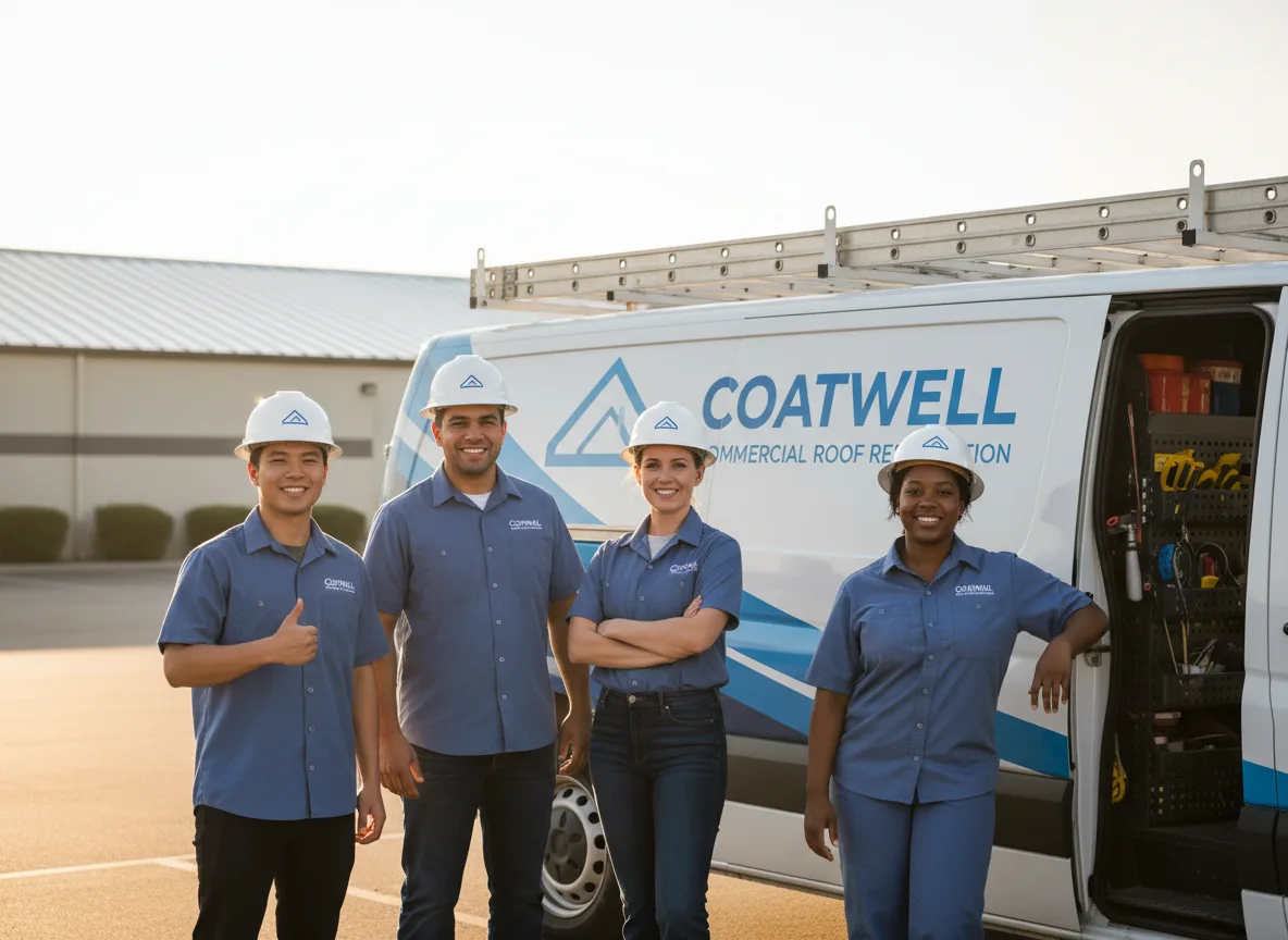 Commercial roof coating company in Afton, MI